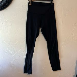 Black lululemon align leggings